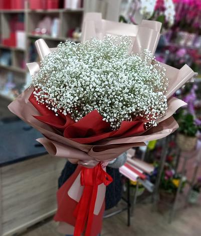Букет цветов из: Гипсофила в Новоаганске