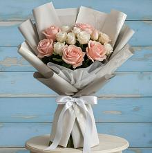 Букет цветов из:  Розы #REPLACE_PRED# Новоаганске